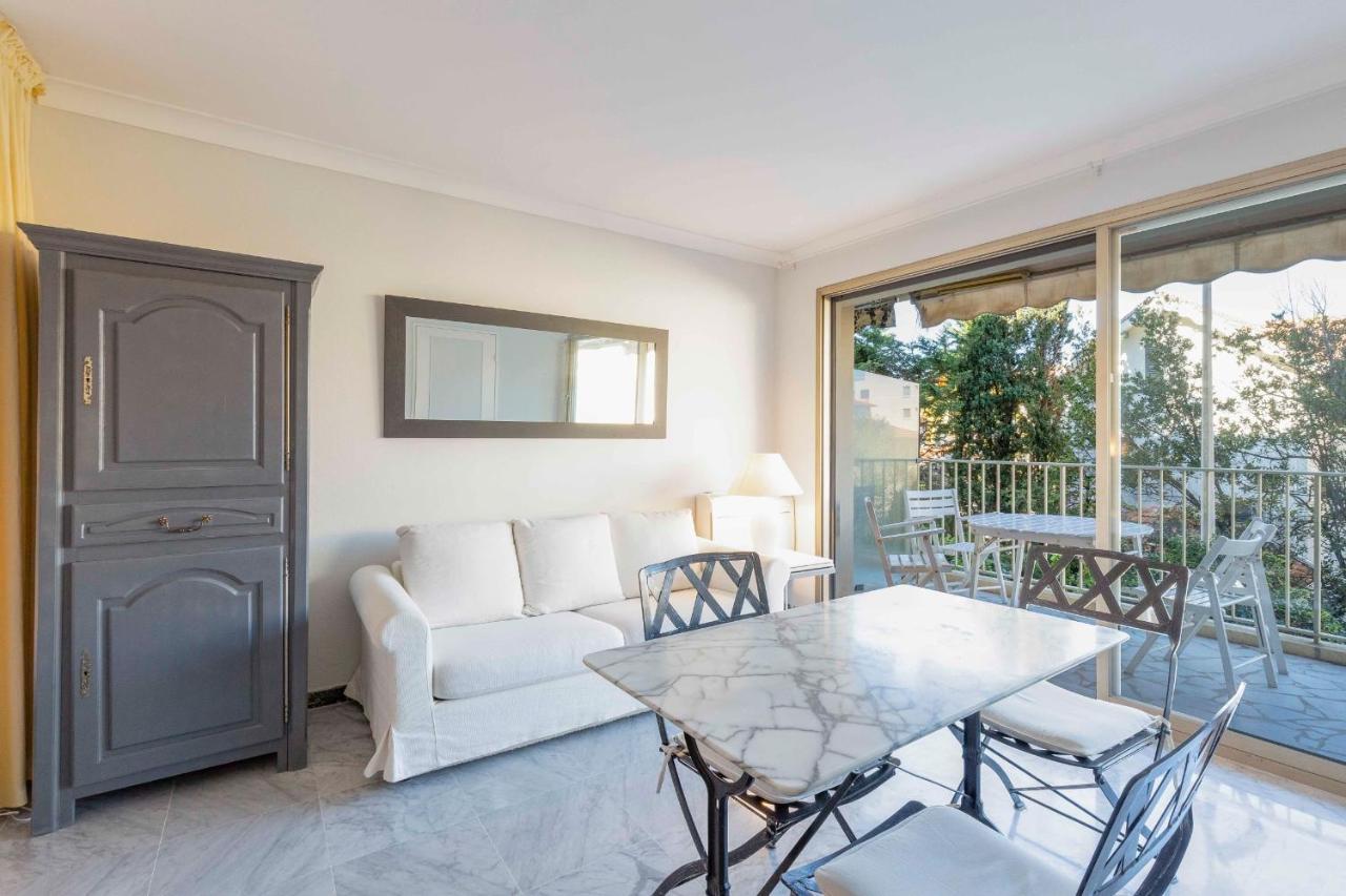 Chez J-P - 100M Beach 2-4Pers Terrace Sea View Pool Garage Антіб Екстер'єр фото